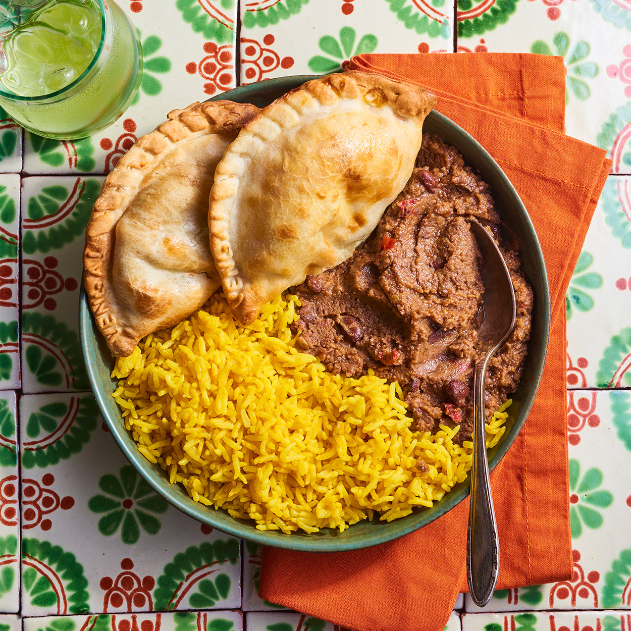 Family Size Spanish Yellow - Rice Cooked in Bone Broth Rice (6 pack)