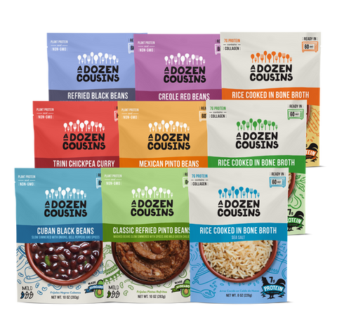 The Complete Bean + Rice Variety Pack (12 pack)