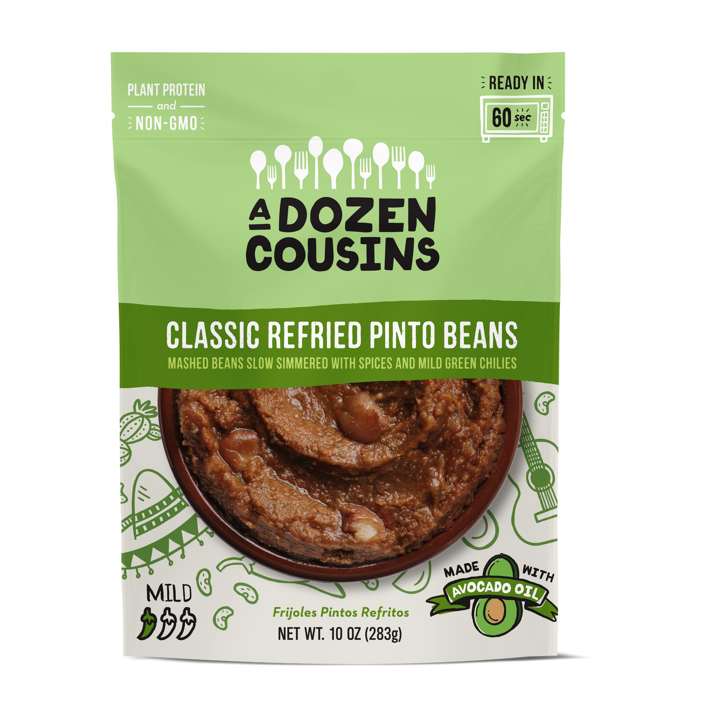Classic Refried Pinto Beans (12 Pack)